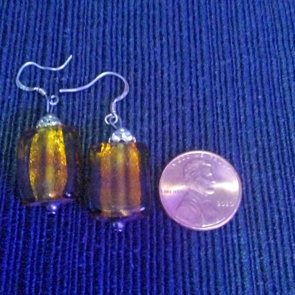 Gemstone earrings - Picture 3 of 4